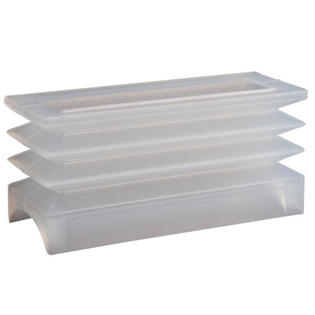 Fipa Bellows vacuum cup 79x29 mm, Silicone transparent 201.79x29.002.2